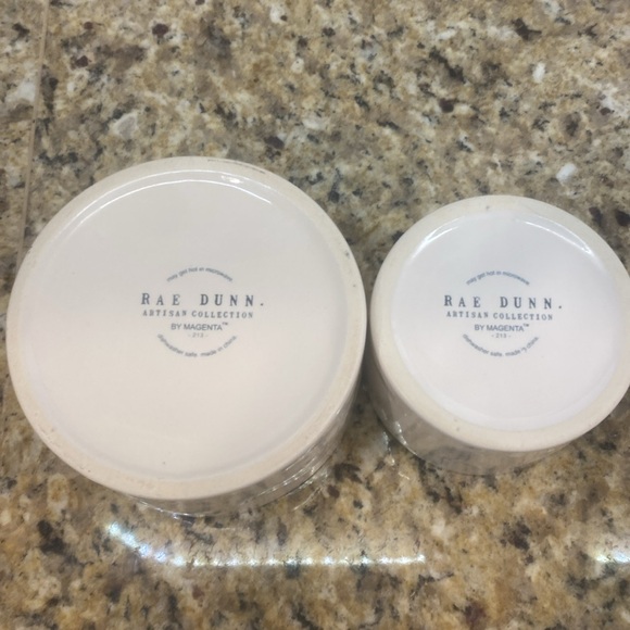 Rae Dunn Salsa and Guacamole Bowls - Picture 8 of 8